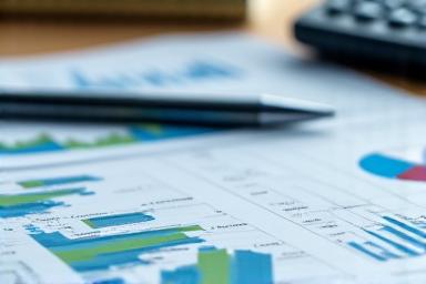 Charts and graphs related to financial planning.
